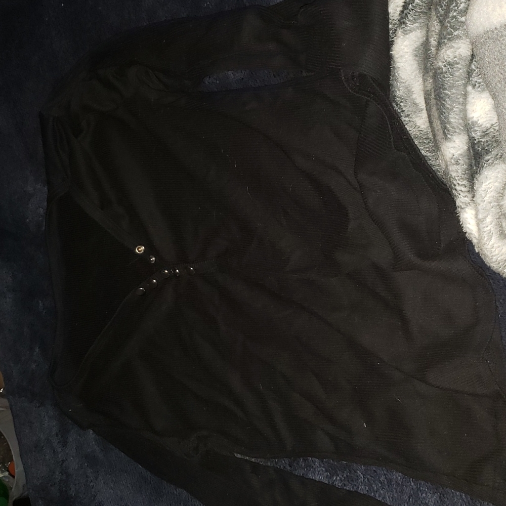 black long-sleeved